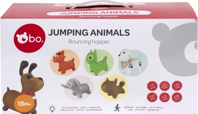 Skoczek dla dzieci bo. Jumping Animal Fox (4743199080090)