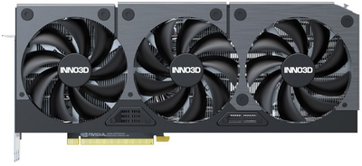 Відеокарта INNO3D PCI-Ex GeForce RTX 4080 Super X3 OC 16GB GDDR6X (256bit) (2580/23000) (HDMI, 3 x DisplayPort) (N408S3-166XX-187049N)