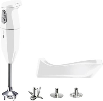 Блендер Bamix Cordless PLUS білий