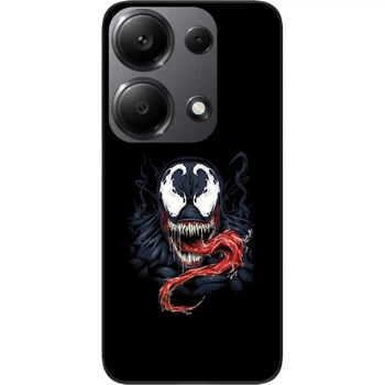 Силиконовый чехол SMTT для Xiaomi Redmi Note 13 Pro 4G с картинкой Веном