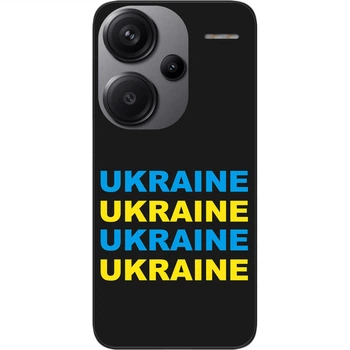 Силиконовый чехол SMTT для Xiaomi Redmi Note 13 Pro Plus 5G с картинкой Ukraine
