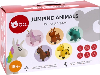 Skoczek dla dzieci bo. Jumping Animal Horse (4743199080052)
