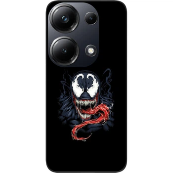 Силиконовый чехол SMTT для Xiaomi Poco M6 Pro 4G с картинкой Веном