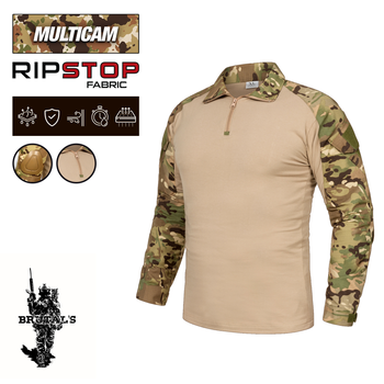Тактическая рубашка ВСУ, убакс, мультикам, Brutals UBACS multicam, р.XL