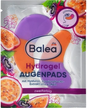 Патчи (подушечки) под глаза гидрогелевые Zweinfarbig Balea 2шт (Германия)