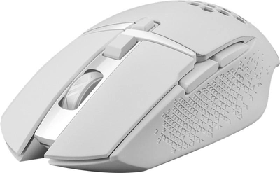 Mysz gamingowa bezprzewodowa Defender Glory GM-514 Wireless LED White (4745090820515)