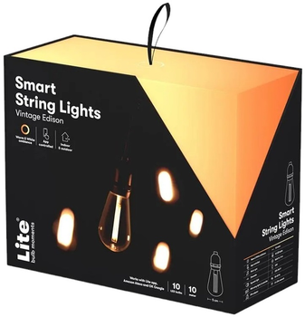 Розумна світлова гірлянда Lite Bulb Moments Smart Light Chain Vintage Edison (NSL912016)