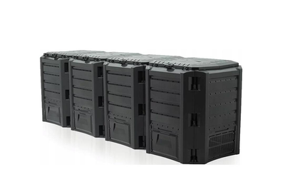 Компостер Prosperplast Modular Large четырехкамерный 1600 л черный (IKSM1600C-S411)