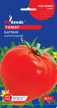 Томат Батяня семена (0,1 г) помидор ранний высокорослый розовый крупноплодный, For Hobby, TM GL Seeds