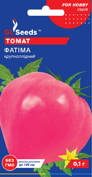 Томат Фатіма насіння (0,1 г) помідор ранній рожевий низькорослий, For Hobby, TM GL Seeds