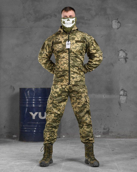 Тактический военный костюм Axilec ( Китель + Штаны ), Камуфляж: Пиксель, Размер: XXXL
