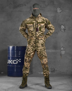 Тактичний військовий костюм LC/11 ( Китель + Штани ), Камуфляж: Піксель, Розмір: S
