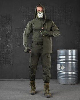 Тактический военный костюм Molot ( Китель + Убакс + Штаны ), Камуфляж: Олива, Размер: M
