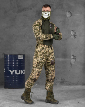 Тактический военный костюм GGW3 ( Убакс + Штаны ), Камуфляж: Пиксель, Размер: S