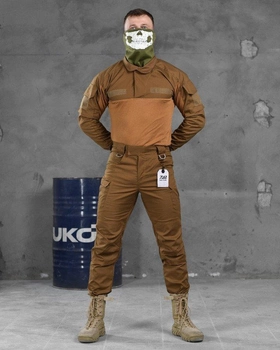 Тактичний військовий костюм Hermes ( Убакс + Штани ), Камуфляж: Койот, Розмір: XL