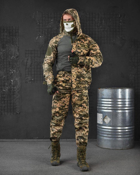 Тактический военный костюм Tac ( Китель + Убакс + Штаны ), Камуфляж: Пиксель ВСУ, Размер: XL