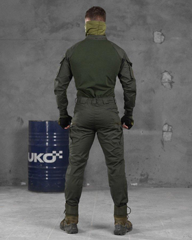 Тактический военный костюм Hermes ( Убакс + Штаны ), Камуфляж: Олива, Размер: S