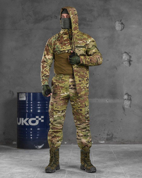 Тактический военный костюм уставной Caypen ( Китель + Убакс + Штаны ), Камуфляж: Мультикам, Размер: L