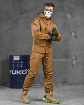 Тактический военный костюм Tavria ( Китель + Штаны ), Камуфляж: Койот, Размер: L