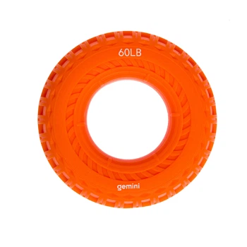 Эспандер кистевой кольцо силикон Gemini GI-3993-60LB нагрузка 27кг Оранжевый
