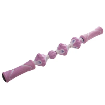 Массажер палка роликовый 4 массажера Zelart Massager Bar 1483 Violet