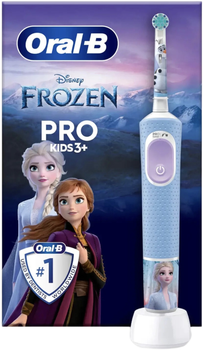 Електрична зубна щітка Oral-b Braun Vitality Pro Kids 3+ Frozen (8006540772409)