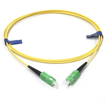 Патчкорд SC-APC-SC-APC SM 1.5м Simplex Slim