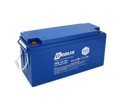 Акумуляторна батарея ORBUS CG12150 GEL 12 V 150 Ah (485 x 172 x 240) Black Q1 - 34