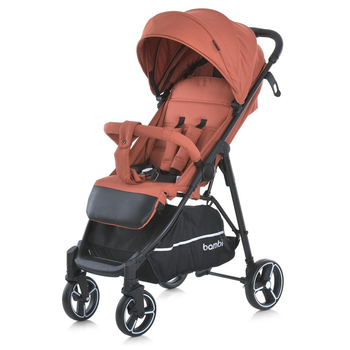 Дитяча коляска прогулянкова книжка BAMBI M 4249-2 Orange Matt помаранчевий навантаження 25 кг
