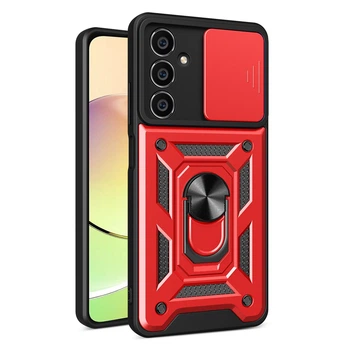 Чохол Hide Shield для Samsung Galaxy A05s/A057 бампер протиударний з підставкою Red