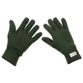 Перчатки вязаные MFH Knitted Gloves Олива XL