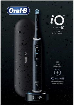 Электрическая зубная щетка Oral-B iO Series 10 Luxe Edition Cosmic Black (8006540812068)