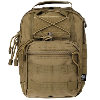 Рюкзак однолямочний tan shoulder mfh coyote bag