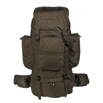 Тактичний рюкзак рамою з «recom» olive mil-tec 88l