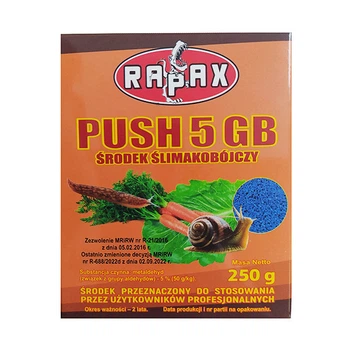 Средство от слизней RAPAX Push 5 GB, 250 г
