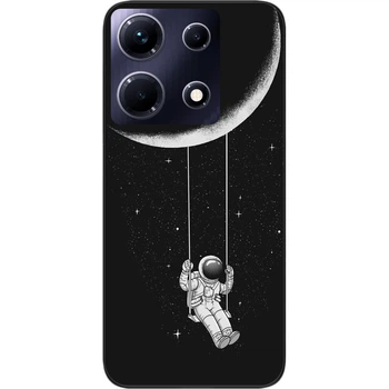 Силиконовый чехол SMTT для Infinix Note 30 4G (X6833B) с картинкой Лунные качели