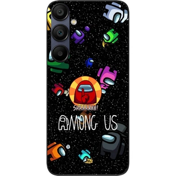 Силиконовый чехол SMTT для Samsung A15 Galaxy A155F с картинкой Among Us Тихо