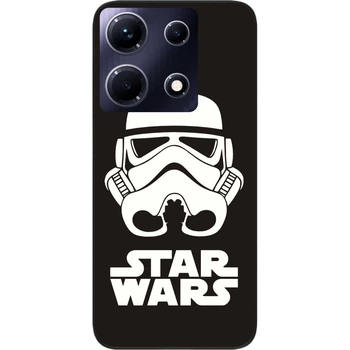 Силиконовый чехол SMTT для Infinix Note 30 4G (X6833B) с картинкой Star Wars