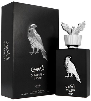 Woda perfumowana unisex Lattafa Shaheen Silver 100 ml (6291108738658)