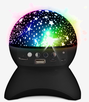 Głośnik z diodami LED Music Disco Starlight Bluetooth (5713428020721)