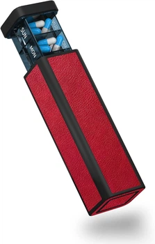 Премиальный контейнер для таблеток Talvolc M Pill Organizer 1 Time a Day Red