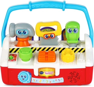 Детский игровой комплект VTech Fix-It Buddies Toolbox Набор инструментов с мелодиями и фразами для развития и игр (SVTL00010092)