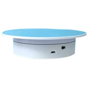 Поворотный стол для предметной съемки Electric Mirror Turntable 20 см White ТМ