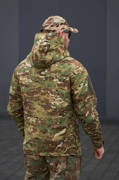 Демисезонная мужская куртка " MILITARY " Rip-Stop мультикам размер L
