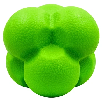 Мяч для реакции Zelart Pro REACTION BALL (TPR, d-6,5см, Зеленый) (FI-8235_Зеленый)