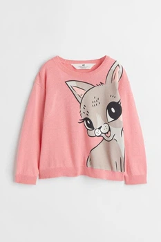 Кофта H&M д7208 рожева 98-104