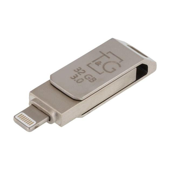 Флеш пам'ять 32Gb T&G 3.0 Metall 008 - Lightning