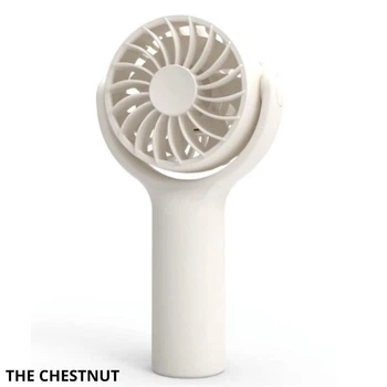 Портативний компактний легкий міні-вентилятор, білий The Chestnut