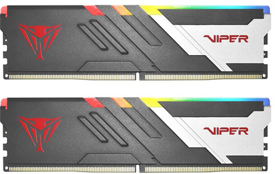Модуль памяти Patriot DDR5 2x16GB/6400 Viper Venom RGB (PVVR532G640C32K)