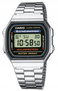 Часы наручные Casio Montana Original Standard Digital A168WA-1YES